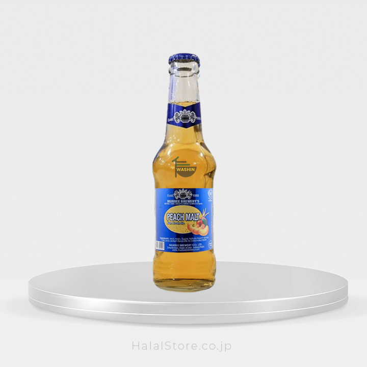 Peach Malt – Refreshing Non-Alcoholic Malt Beverage with Crisp Peach Flavor