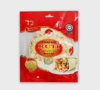 JB Whole Wheat Roti/Chapati – 12 Pieces