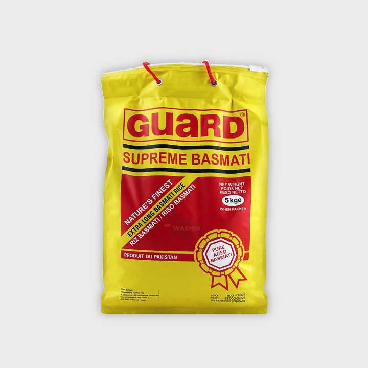Guard Supreme Nature's Finest Basmati Rice – 5kg