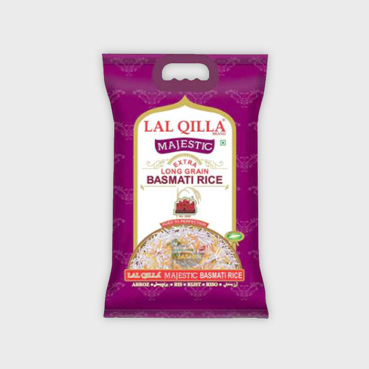 Lal Qila Majestic Extra Long Grain Basmati Rice –5Kg