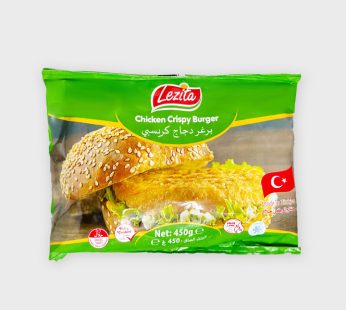 Lezita Frozen Crispy Chicken Burger Patties – 450g